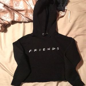 Friends TV show cropped hoodie